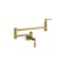 Kohler Wall-Mount Pot Filler in Vibrant Brushed Moderne Brass 28359-2MB - alternate 1